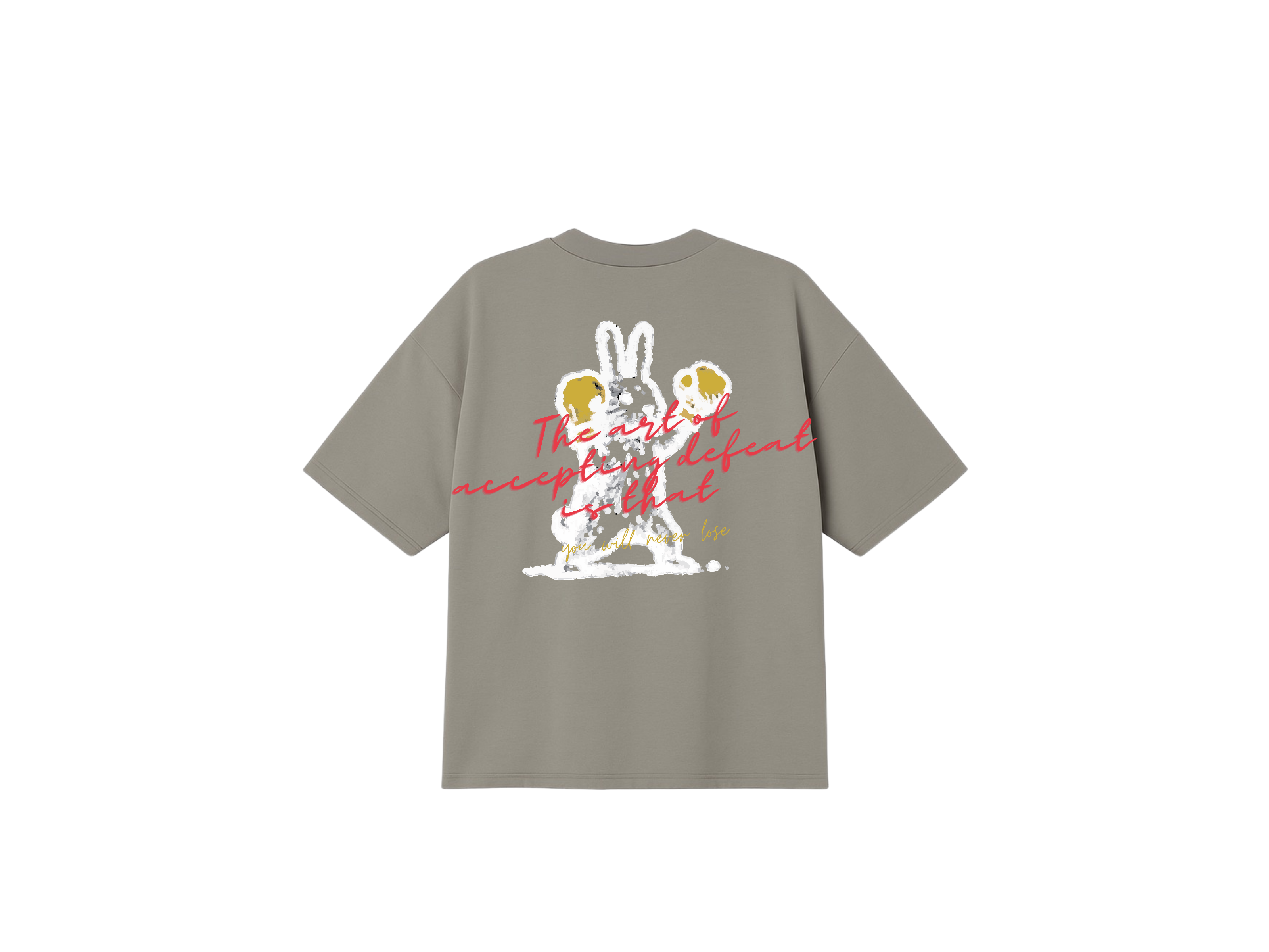 Playera DSCRT “Art of Accepting Defeat”