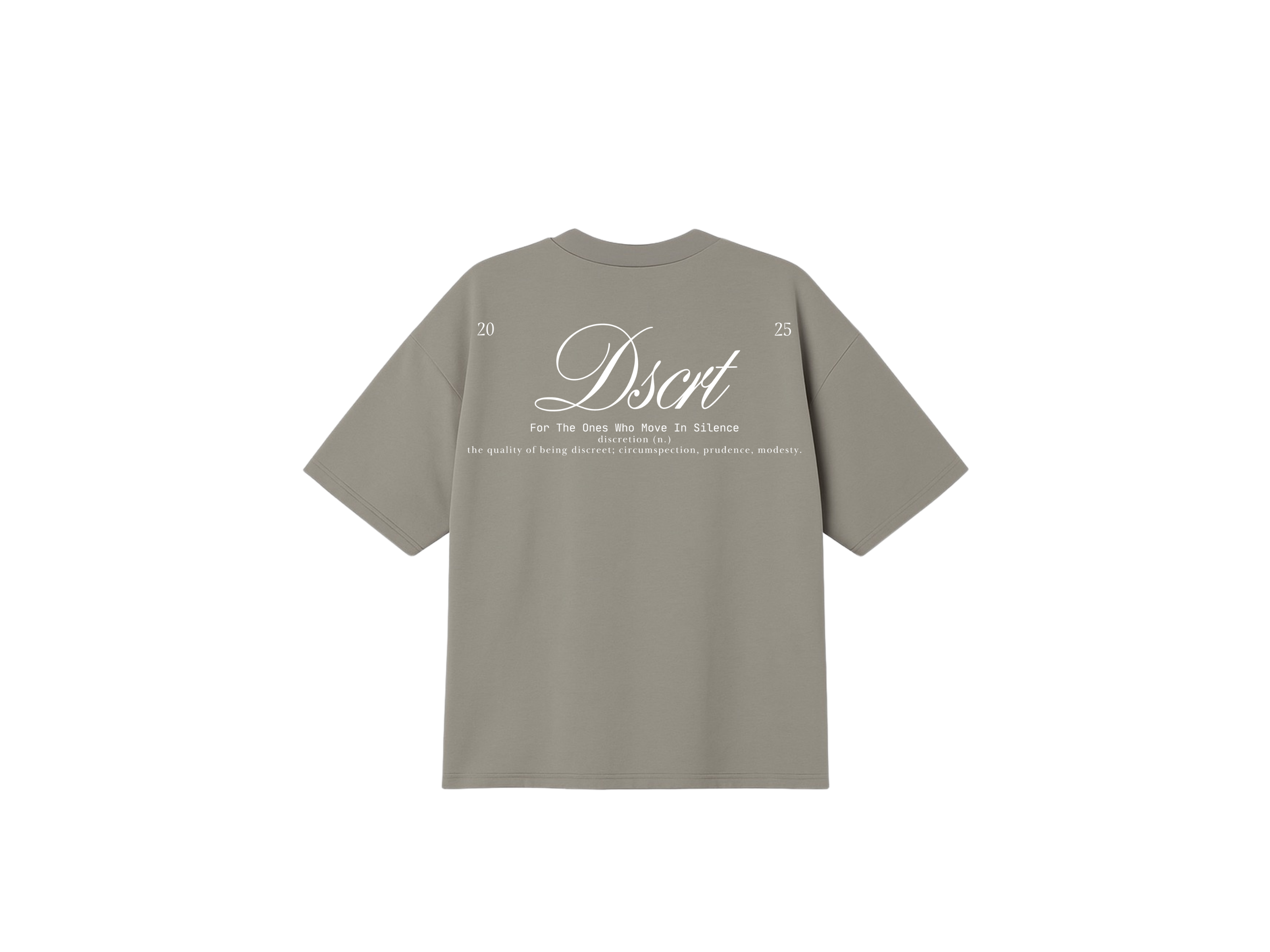 Playera DSCRT “Move in Silence”