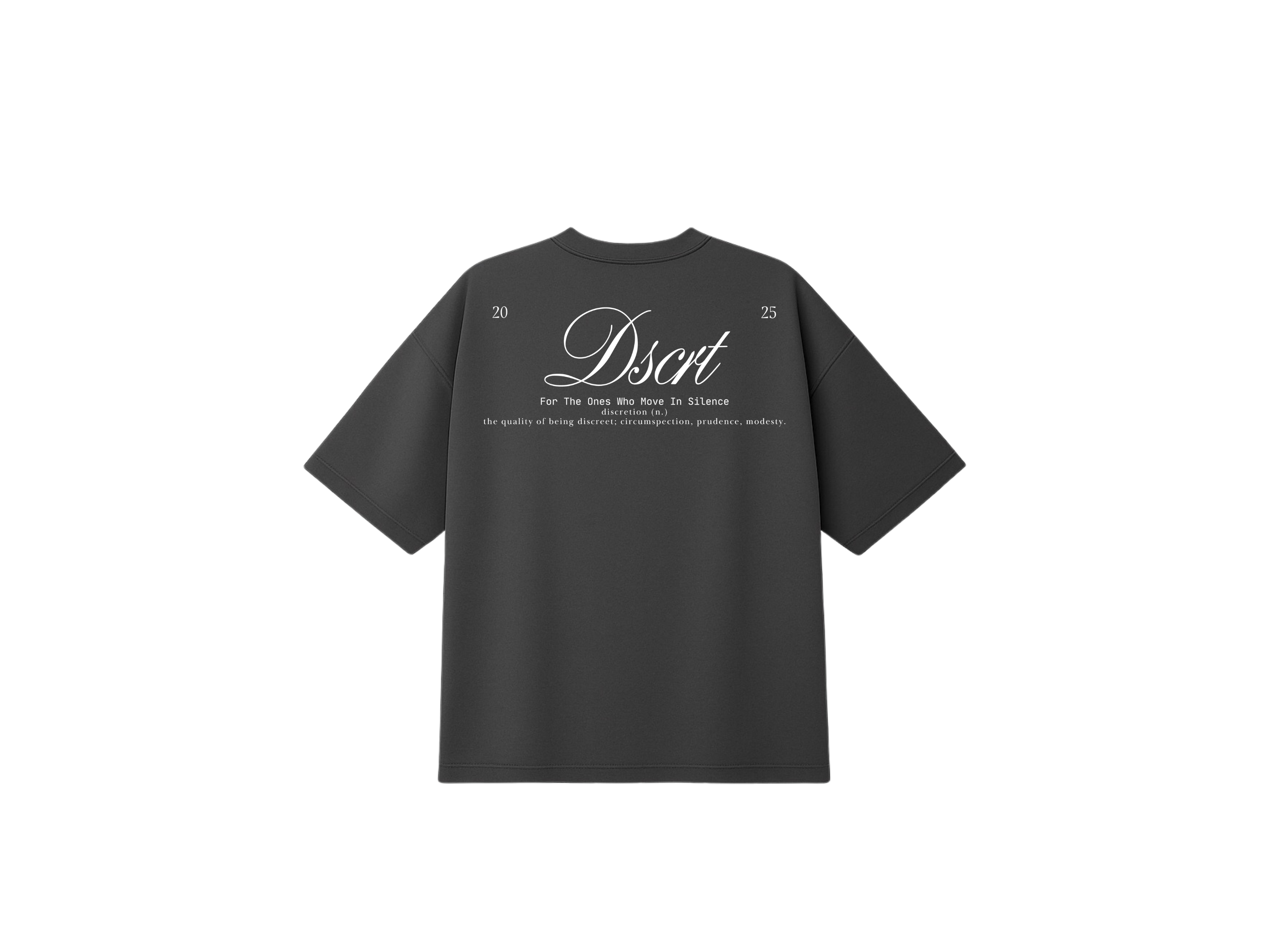 Playera DSCRT “Move in Silence”
