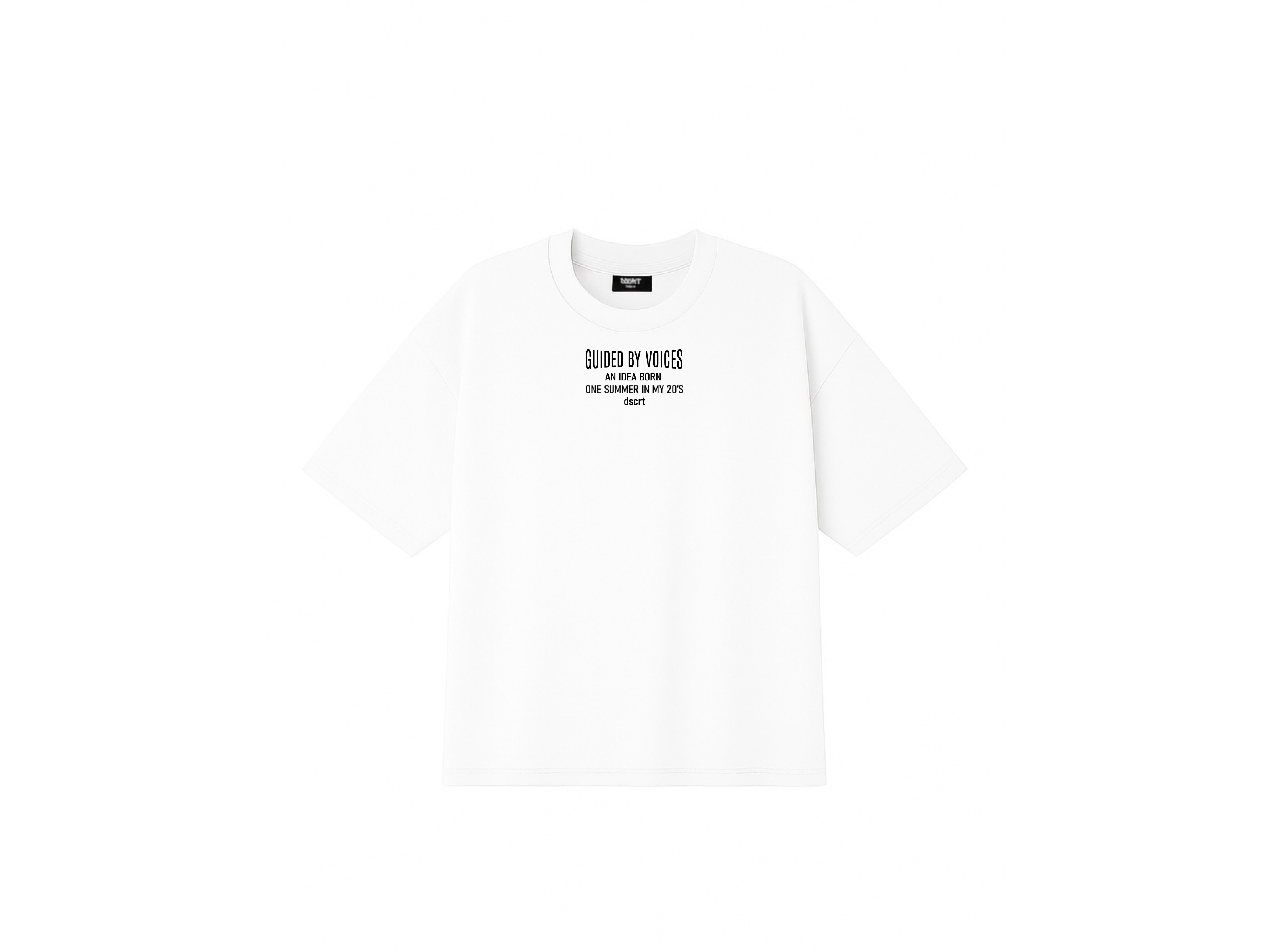 Playera DSCRT “Guided by Voices”