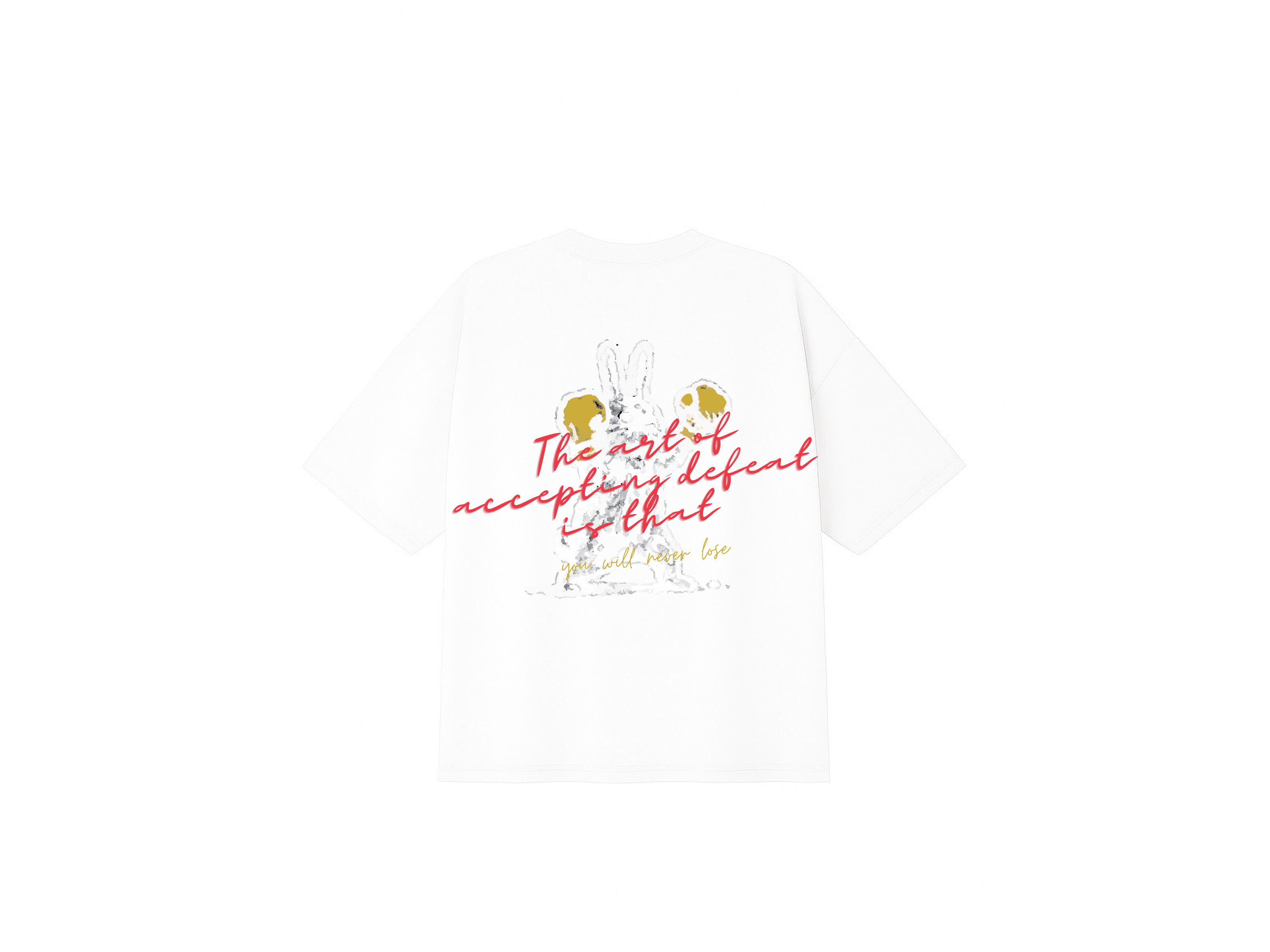 Playera DSCRT “Art of Accepting Defeat”