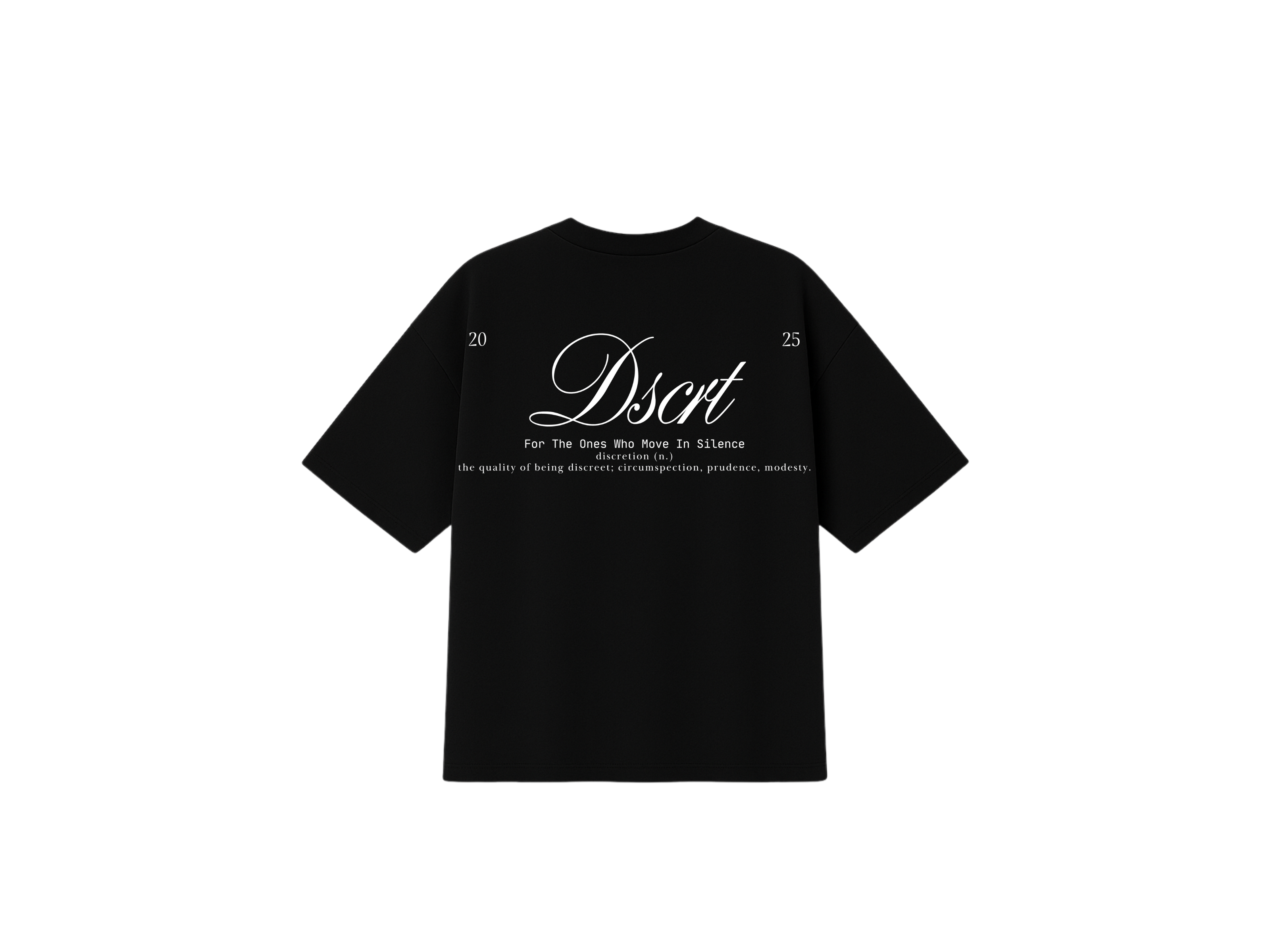 Playera DSCRT “Move in Silence”