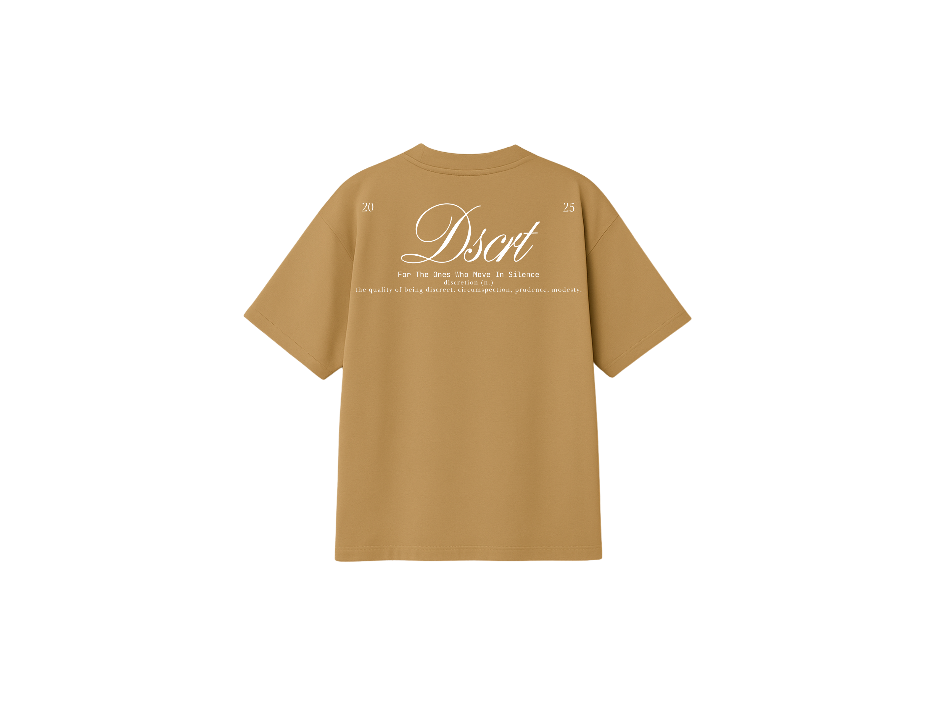 Playera DSCRT “Move in Silence”