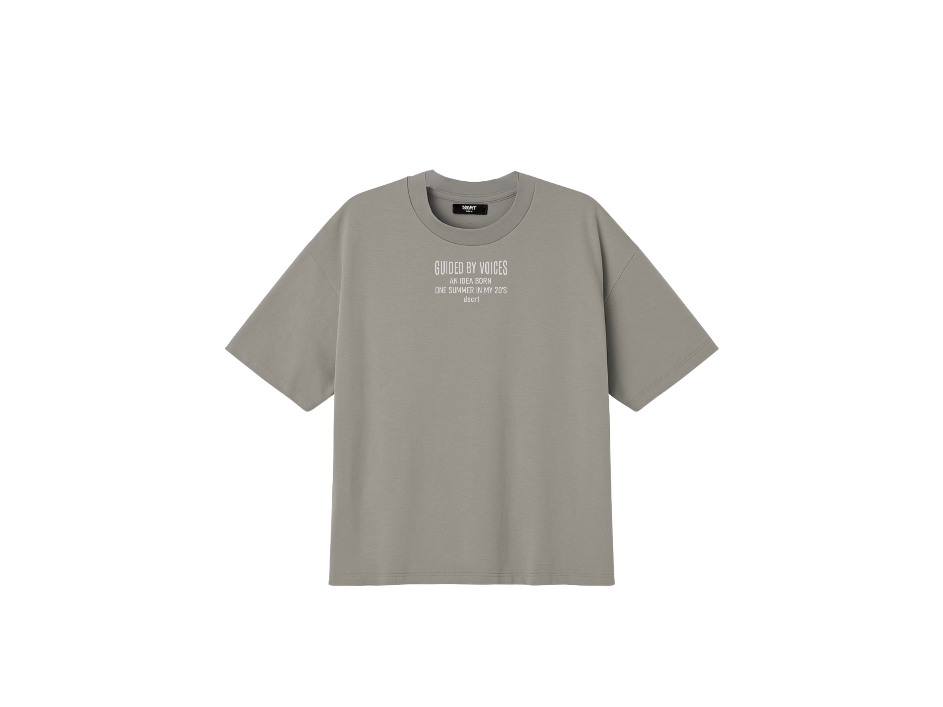 Playera DSCRT “Guided by Voices”